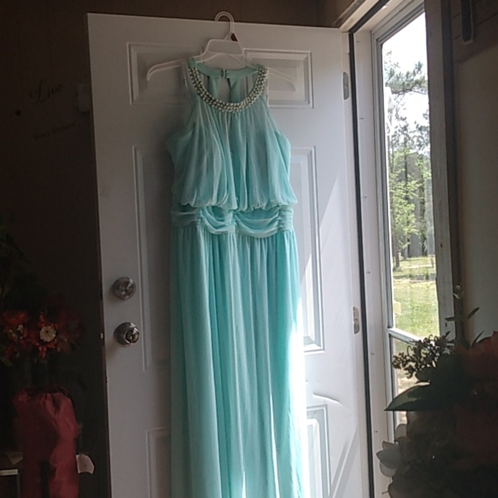 Mint Green Dress